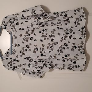 Loft Ruffle Sleeve Blouse